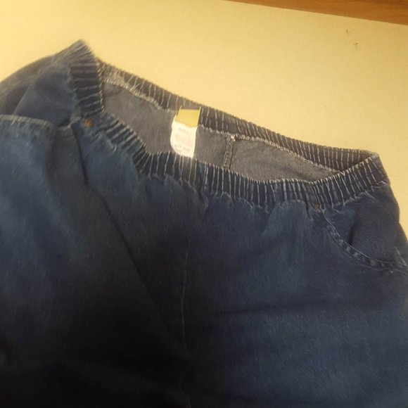 north west blue womens jeans pants denim   petite  size 20W - Picture 7 of 14